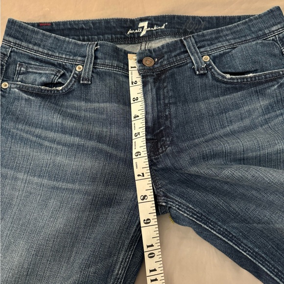 7 For All Mankind Jeans US29 mid-low rise. Very cute 🥰 - Picture 5 of 9